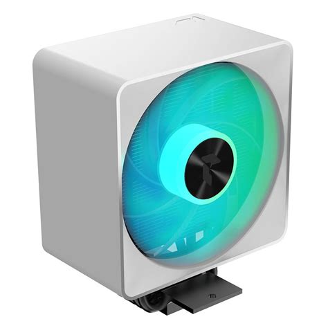 Aerocool APNX AP1-V White ARGB CPU Air Cooler - LGA 1700/1200/115X AM4/AM5. 